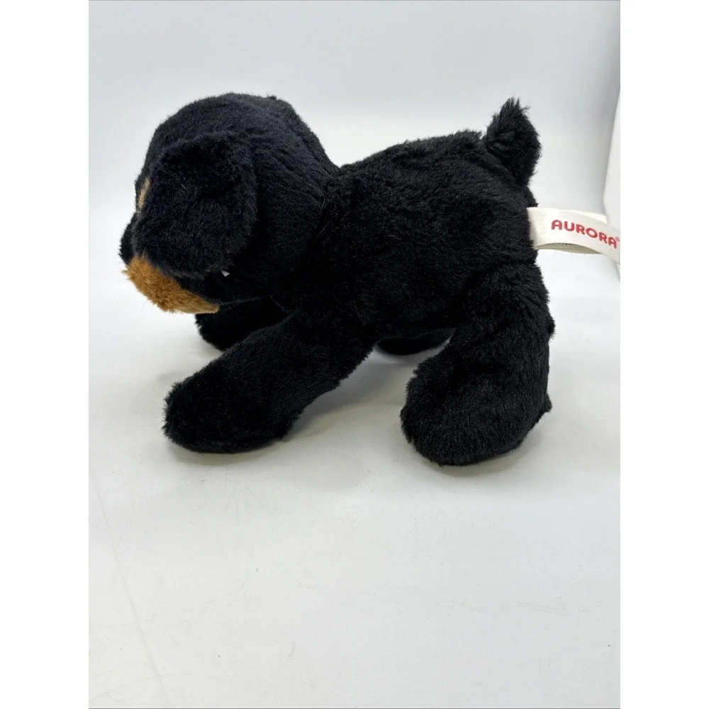 Aurora SOFT BLACK & TAN ROTTWEILER DOG 8